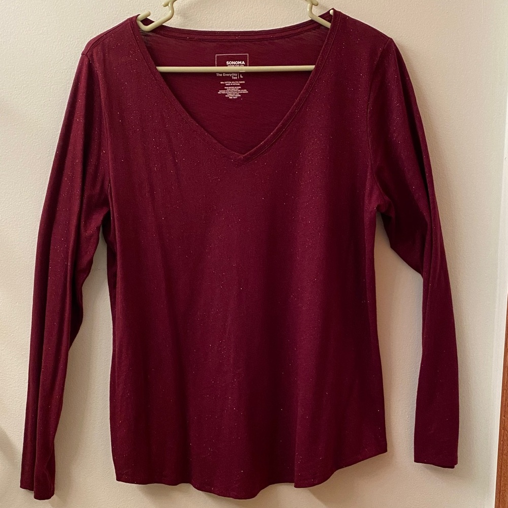 Women’s Sonoma Large long sleeve top.